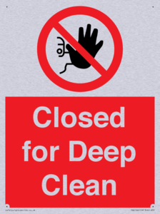 Closed for Deep Clean